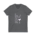 Thumbnail: Wine Lover's V-Neck Tee - In Dog Wines I've Only Had One (Darker Colors)