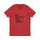 Thumbnail: Wine Lover's V-Neck Tee - My Book Club has a Wine Problem (Lighter colors)