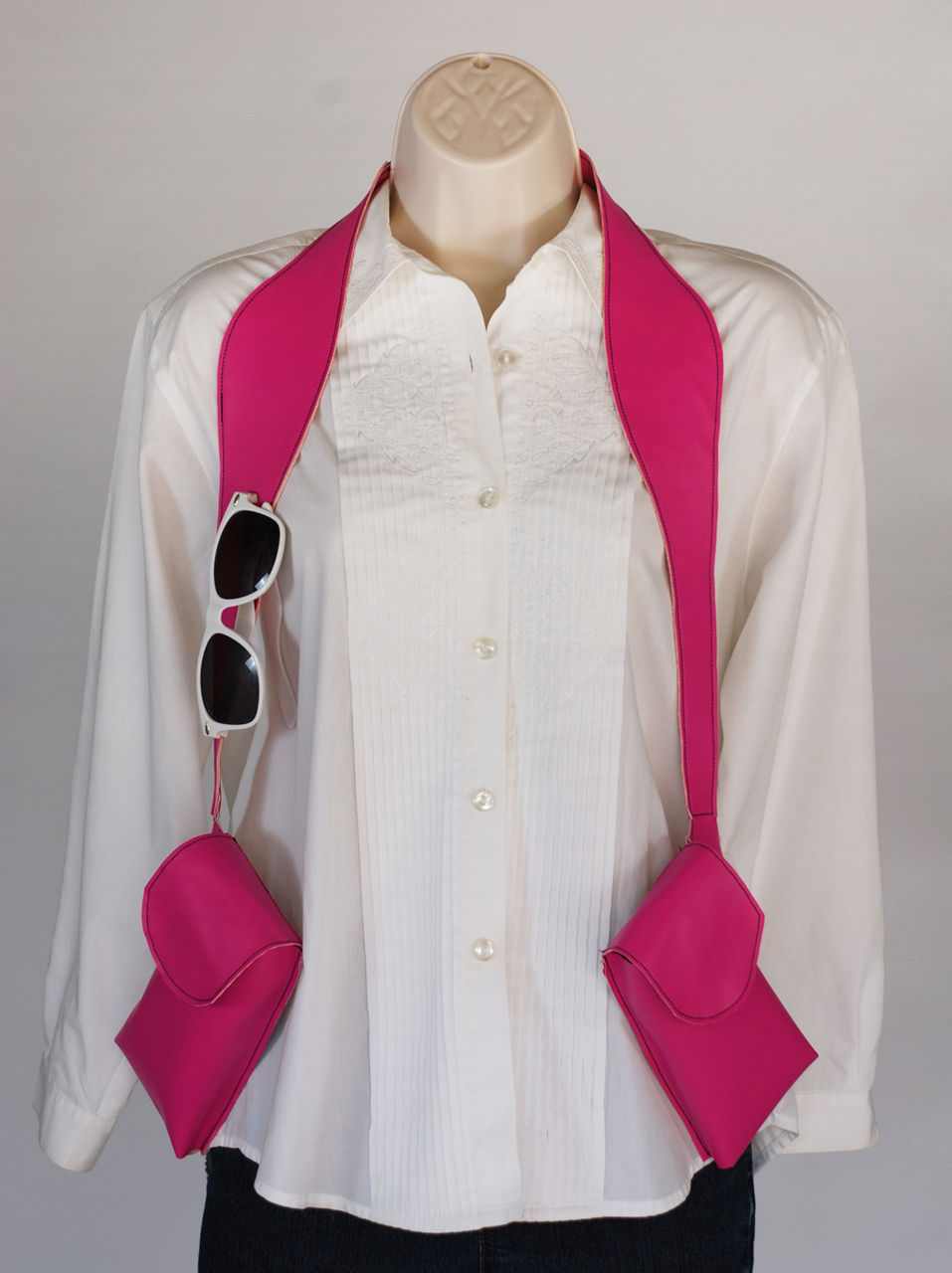 Thumbnail: Smooth Fuchsia Hot Pink -PinkPowerPurse