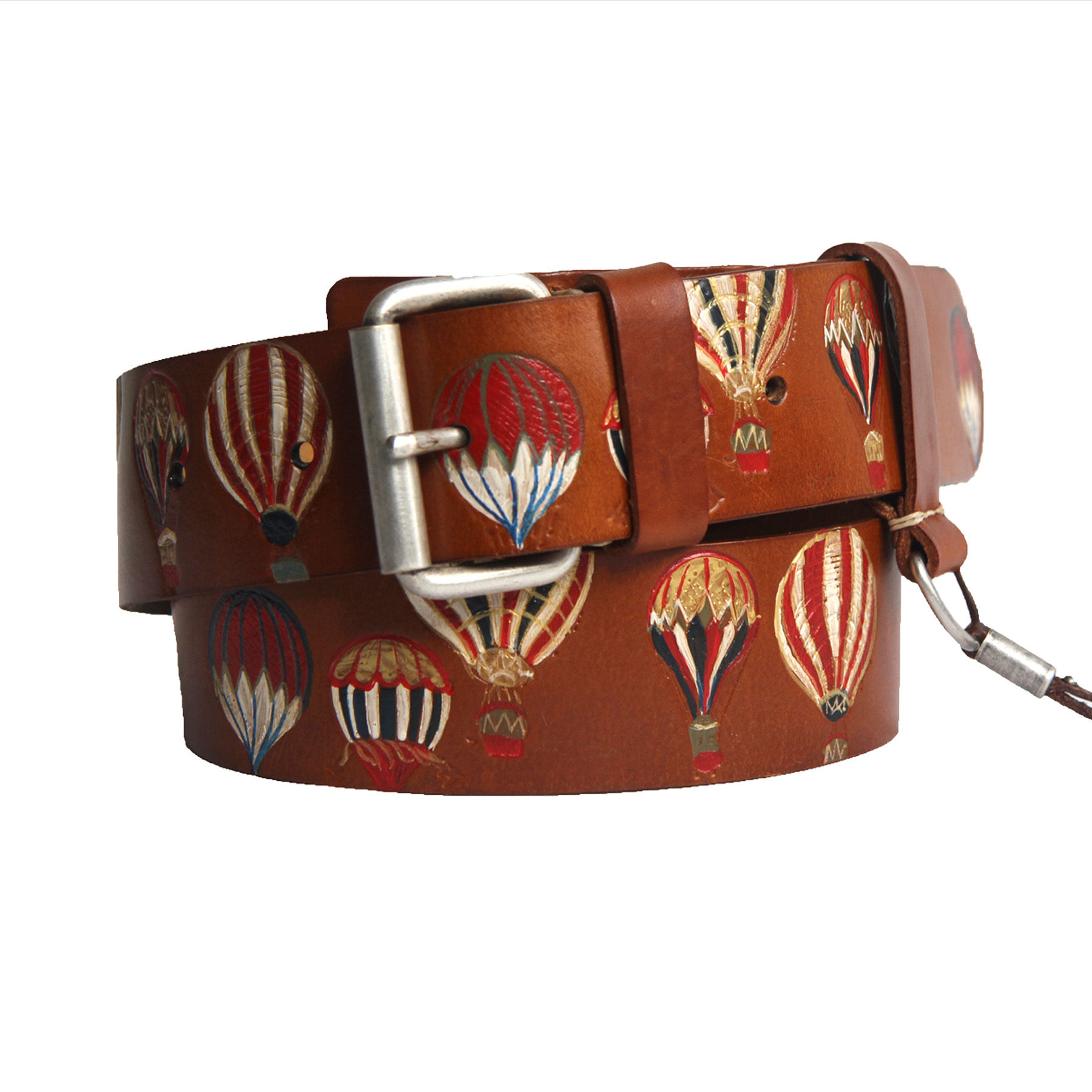 Balloons colorful middlebrown belt
