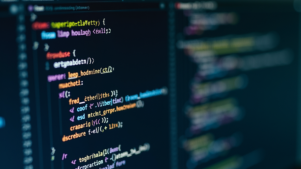 Close-up view of a code editor interface showcasing JavaScript code