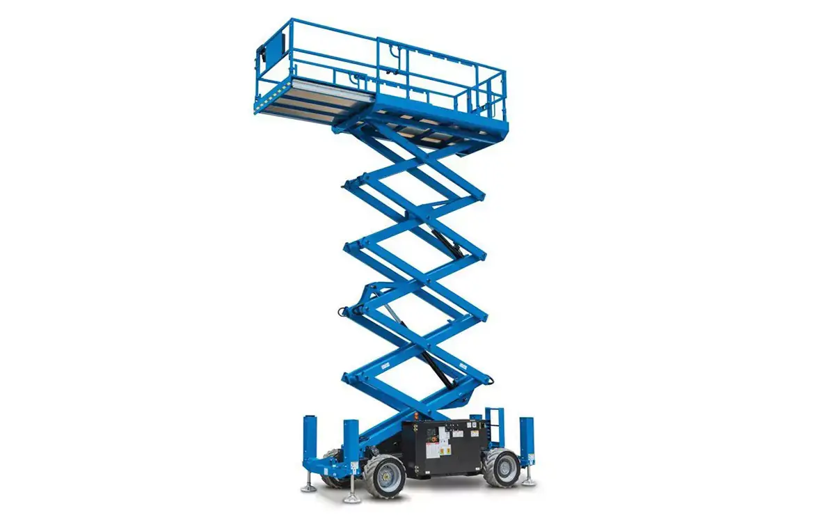 26 ft Rough Terrain Scissor lift, 4WD (1 Day)