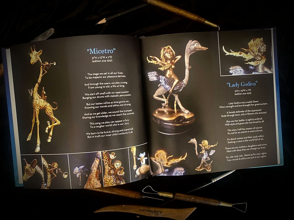 Thumbnail: "A World of Fantasy Cast in Bronze" Book