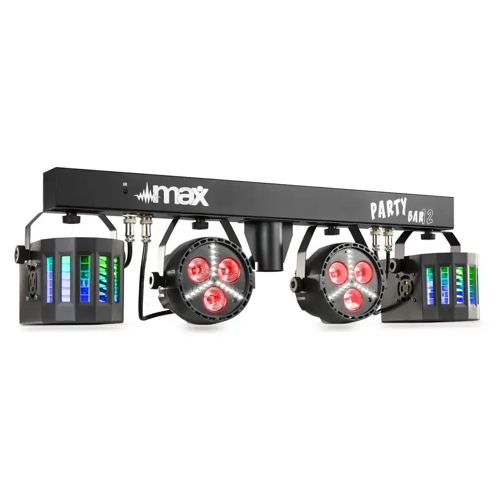 MAX PartyBar12 — Barra luci LED multi-effetto