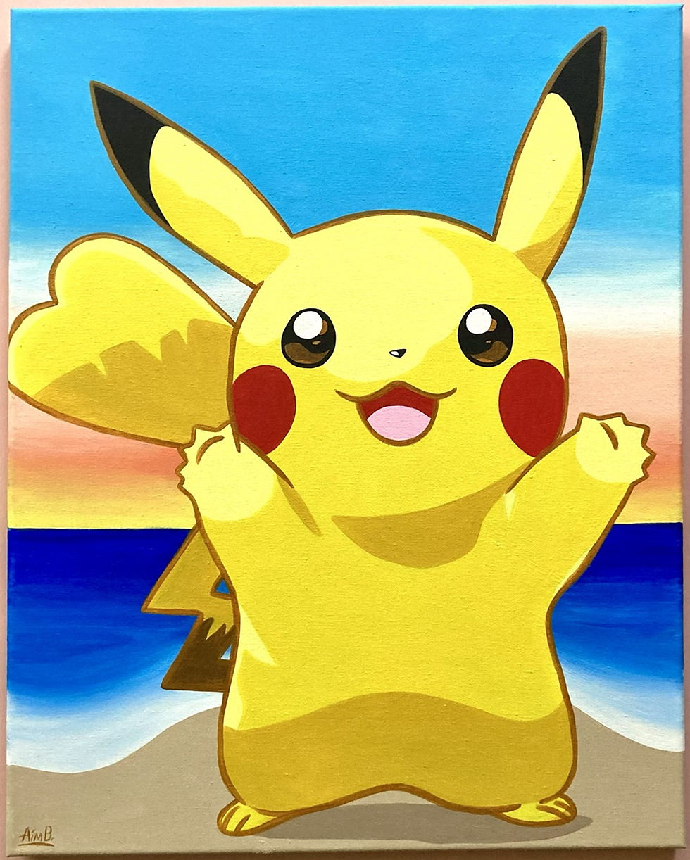 Beachy Pikachu