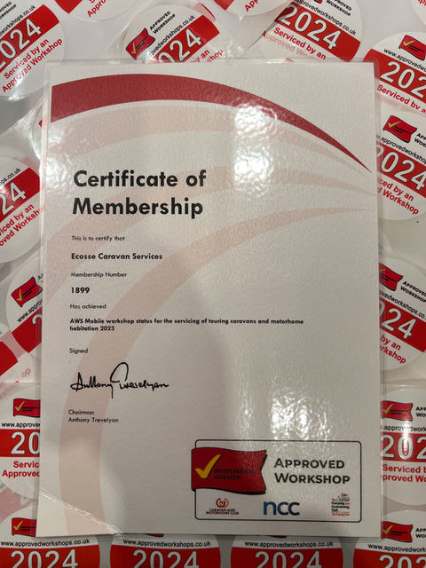 AWS Certificate of membership