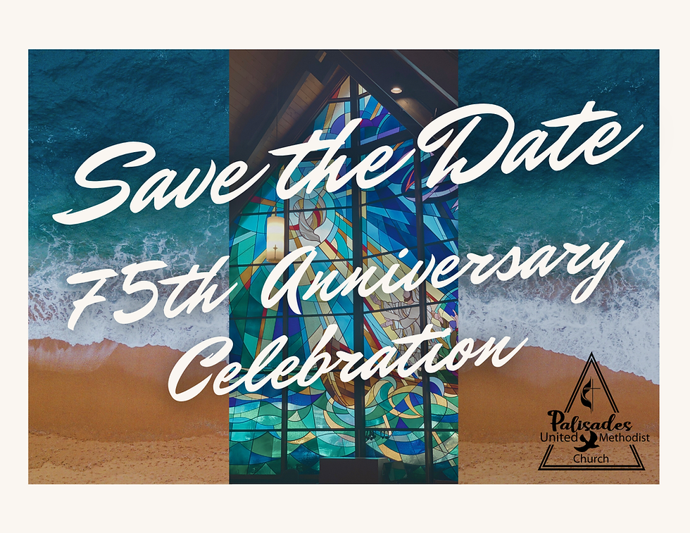 Palisades UMC's 75th Anniversary Celebration