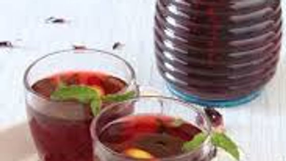 Iced Hibiscus Tea