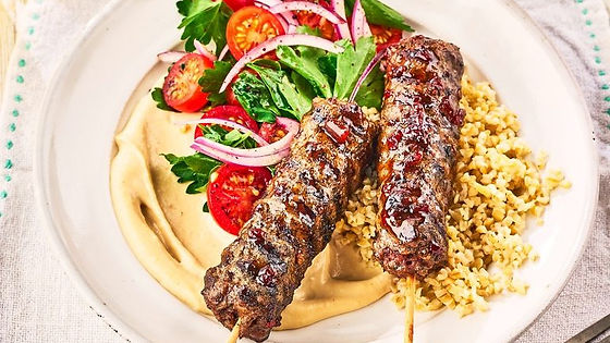 Lamb Kebab Platter