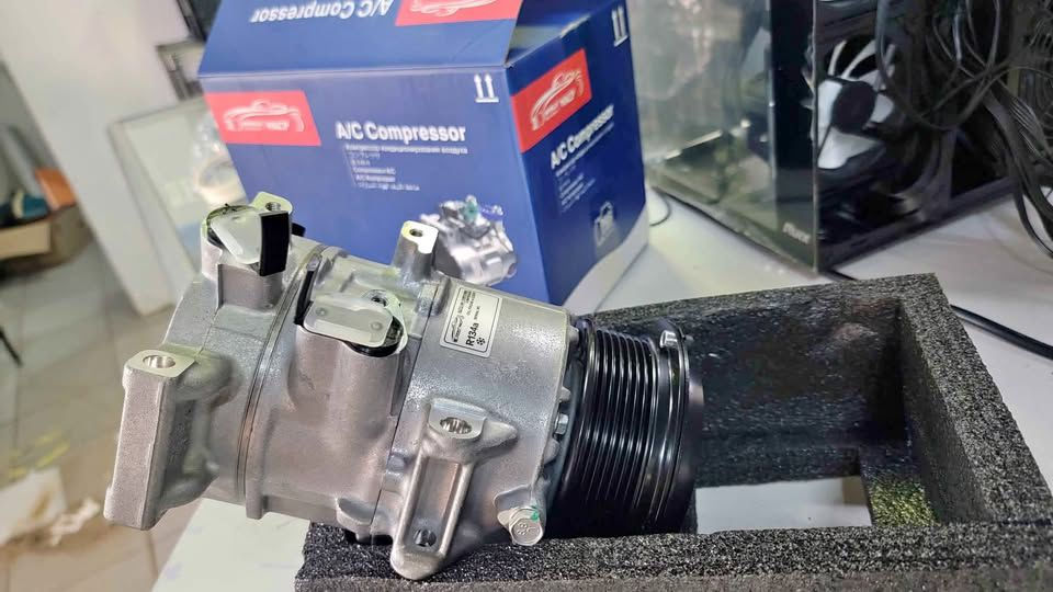 Thumbnail: AC Compressor:WXTT025 Solenoid 2AZ AC Pump