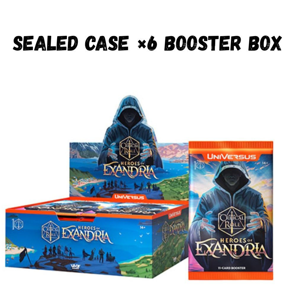 Universus CCG - Critical Role: Heroes of Exandria Booster Box Sealed Case