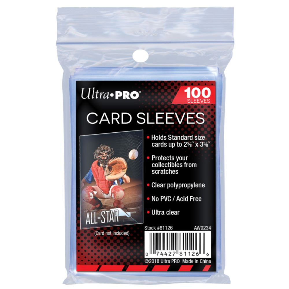 ULTRA PRO CARD SLEEVES (100CT)