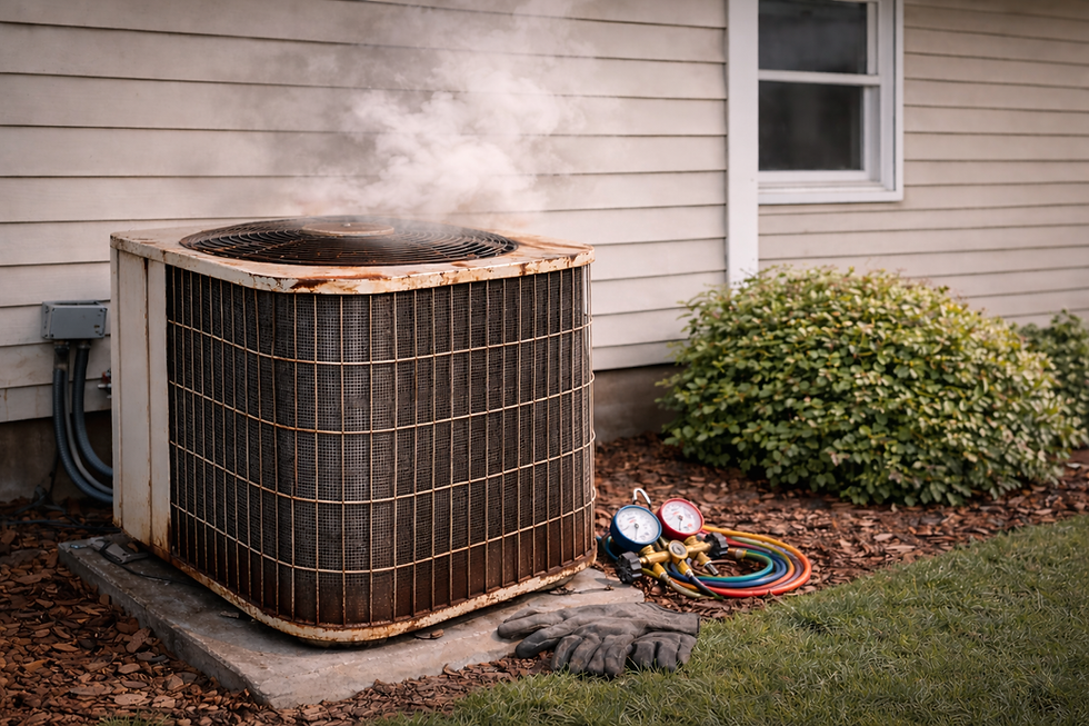 Single-stage central air conditioner, Jeannette PA