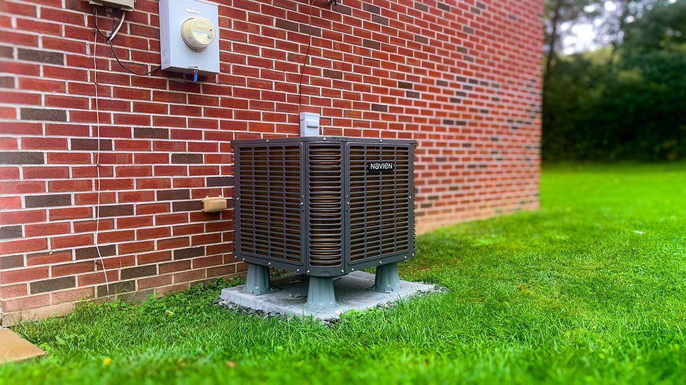 Navien hydro-furnace with variable-capacity heat pump installed by BetterTemp