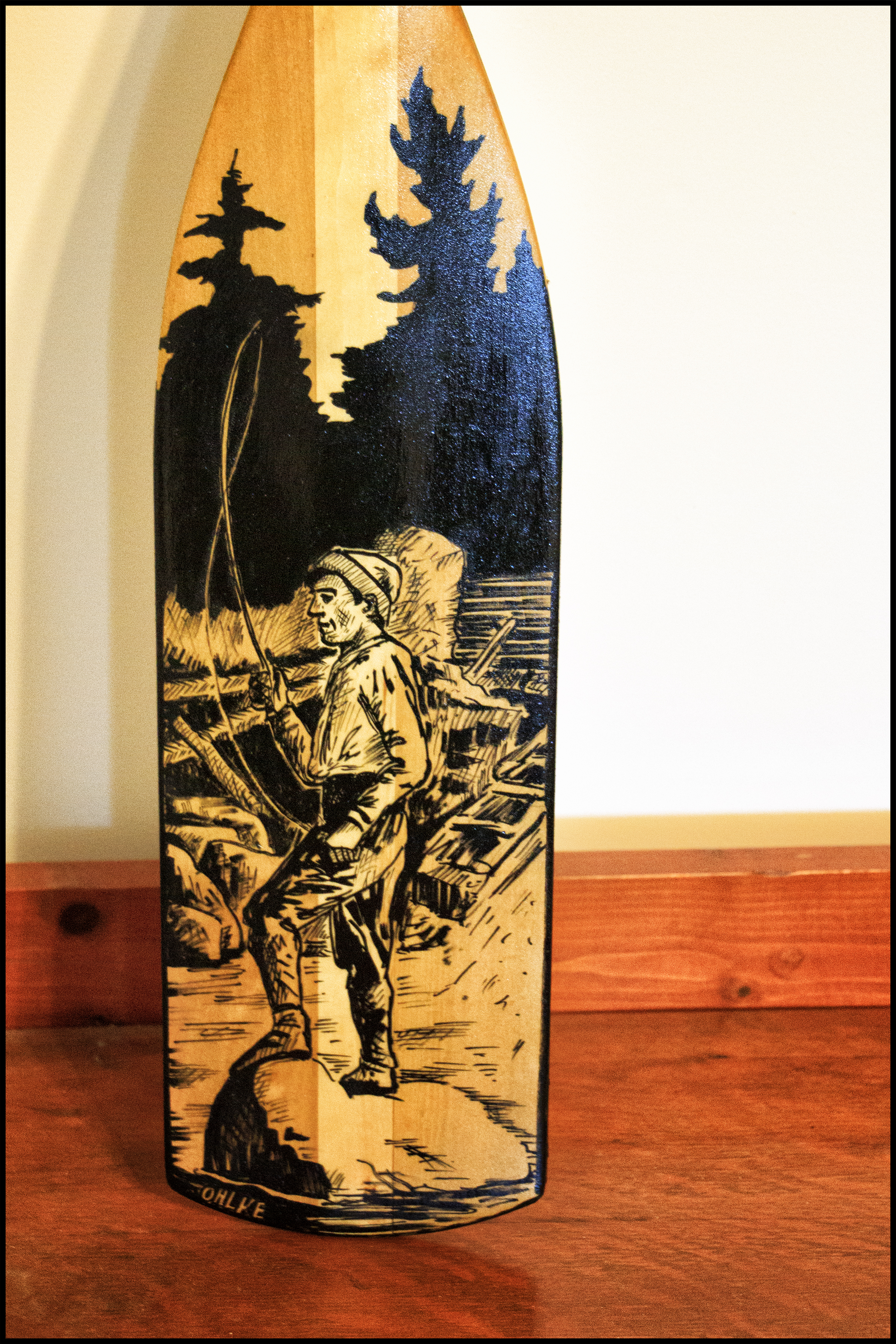 Tom Thomson at Tea Lake Dam SOLD
