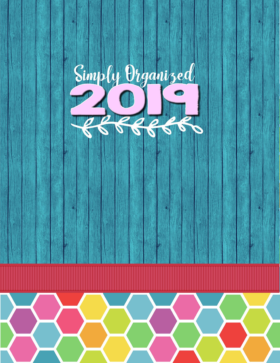 2019 Simply Organized Planner