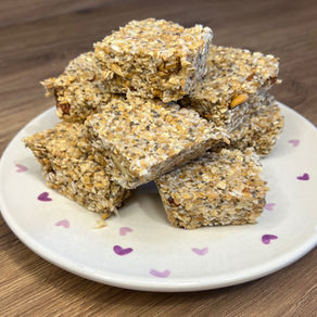 Coconut and Lime Oat Bars