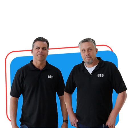 Chris Bishop and Dennis Hall of Bishop Builders
