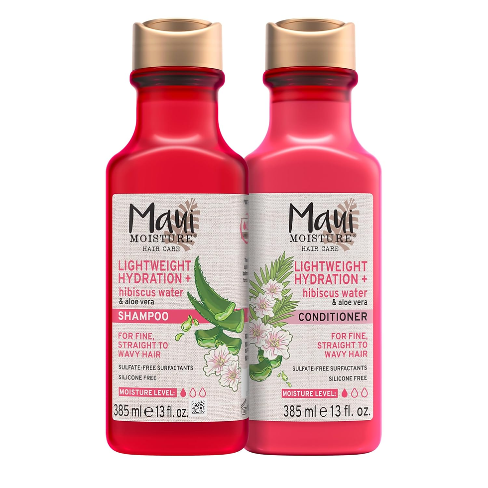Maui Moisture Lightweight Hydration + Hibiscus Water Shampoo + Conditioner