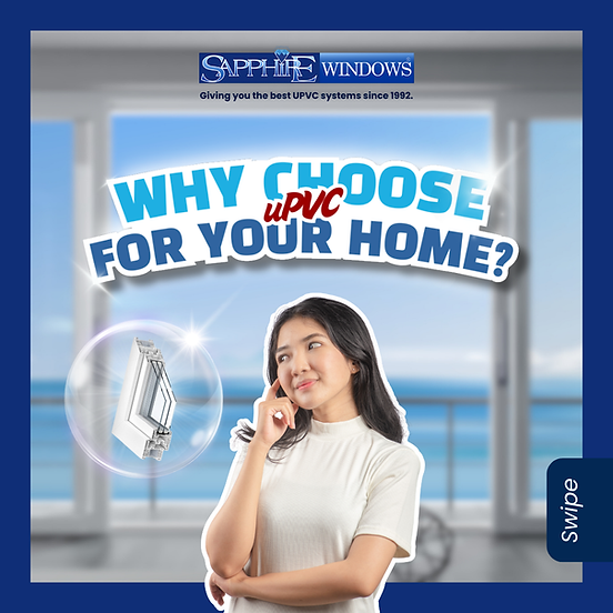 Alasan memilih jendela dan pintu uPVC – tahan cuaca, peredam suara, hemat energi, dan bebas perawatan