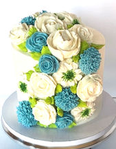 Custom chocolate birthday cake.