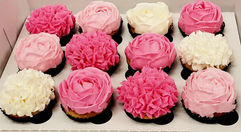 Flower cupcakes