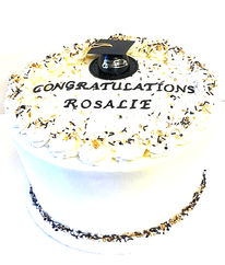 Custom graduation cake