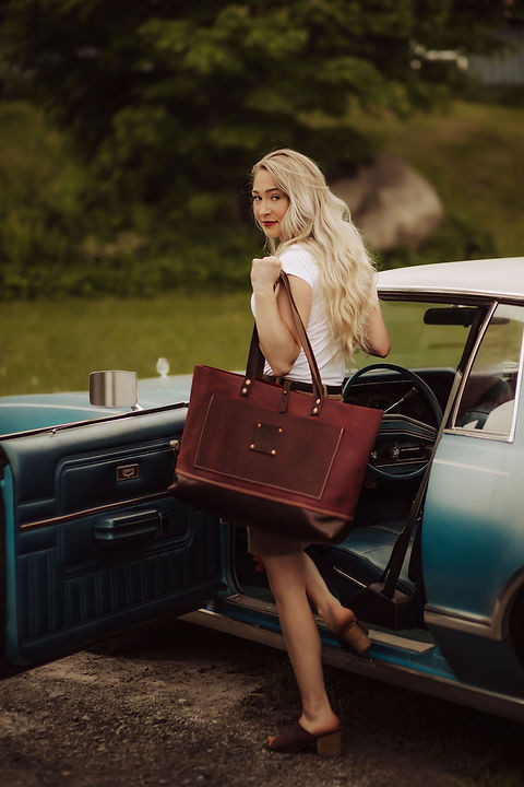 The Mansfield Market Tote | Bergamot + Amor