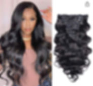8 pcs clip ins Extensions
