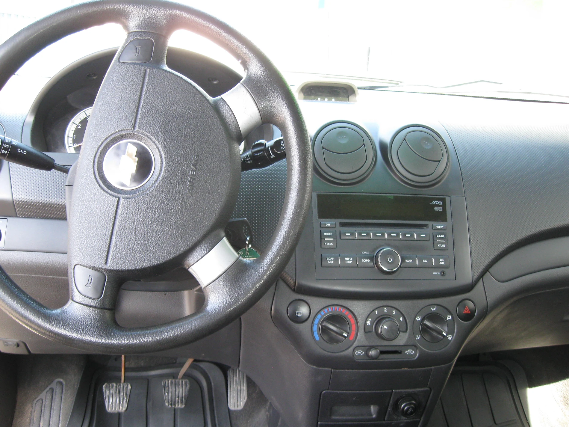 Interieur Chevrolet Aveo 2009 Aveo Bleu Marin 2009