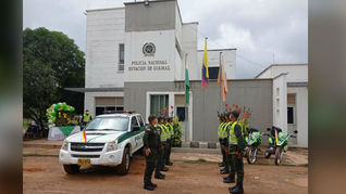 Policía del Magdalena conmemoró los 129 años de la institución