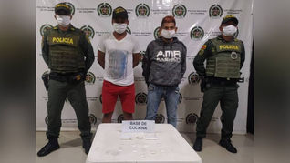 Capturan a dos hombres en El Banco con dosis de base de coca y bazuco