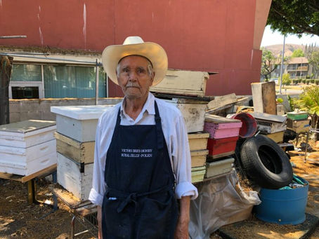 Meet the 97-Year Old Honey Man Who Is Quite Possibly L.A.'s Oldest Beekeeper