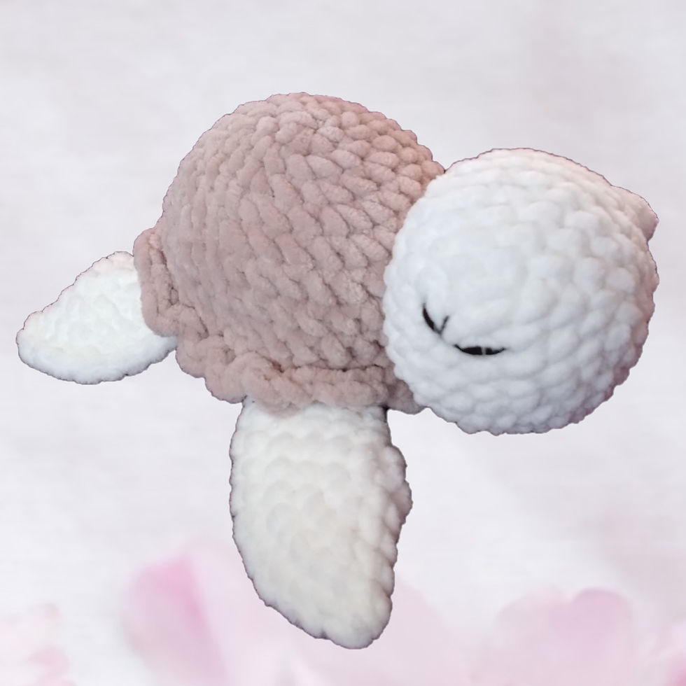 Miniaturbild: Schildkröte weiß / beige
