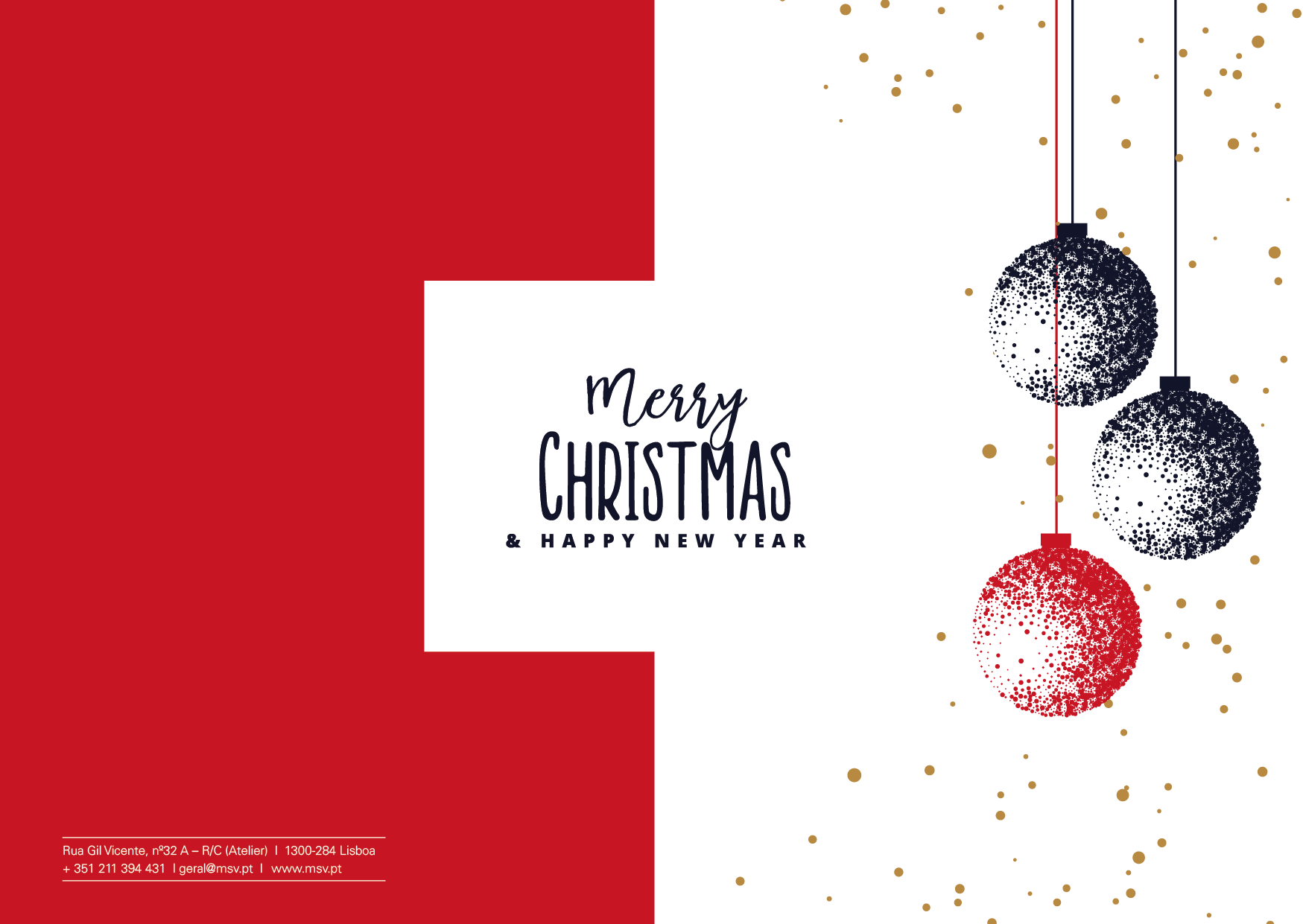 Postais Natal Casa das Cores