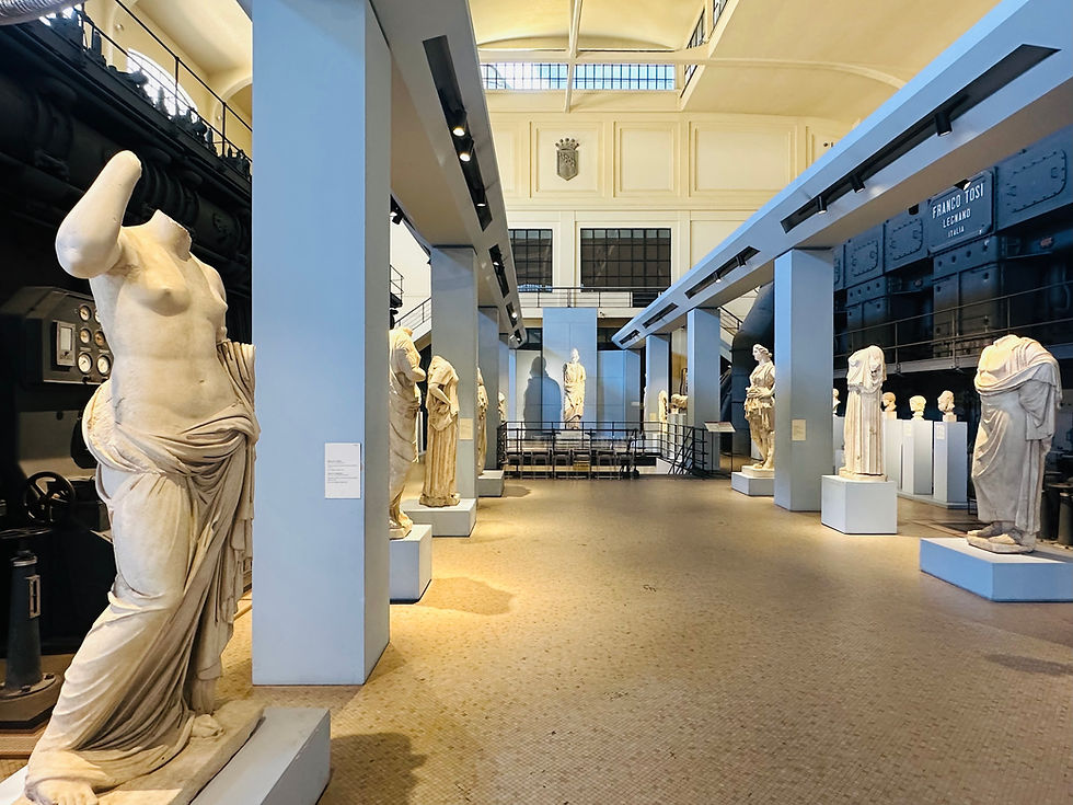 Maschinenhalle in der Centrale Montemartini