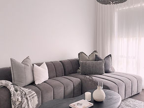 How to Style Cushions on a Lounge