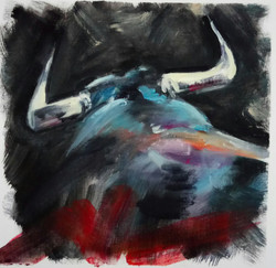 Toro de espaldas. 2017
