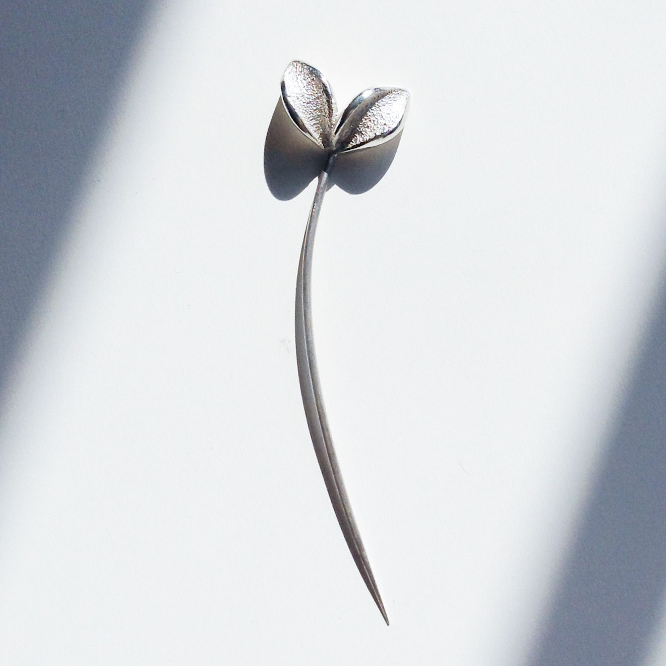 Silver Seedling Pin