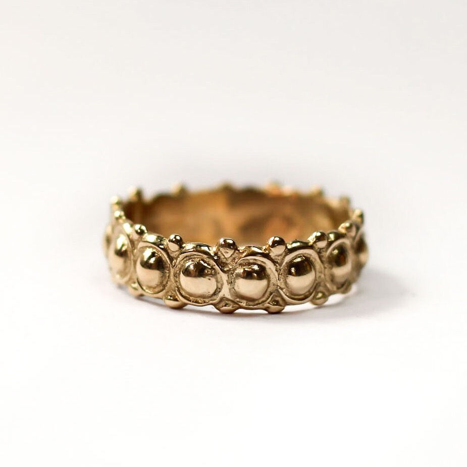 Thumbnail: Anglo Saxon Style Gold Ring