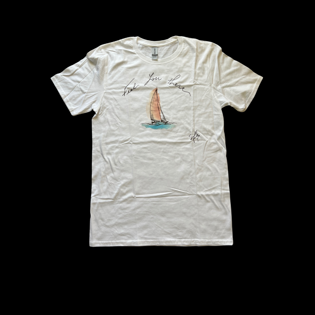 Feel You There T-Shirt - White