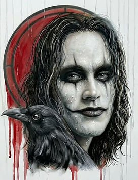 Brandon Lee The Crow, Painted by Jelena Bibic_edited.jpg