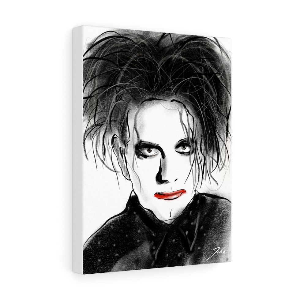 Thumbnail: Idol Portrait (Smith) Stretched Canvas