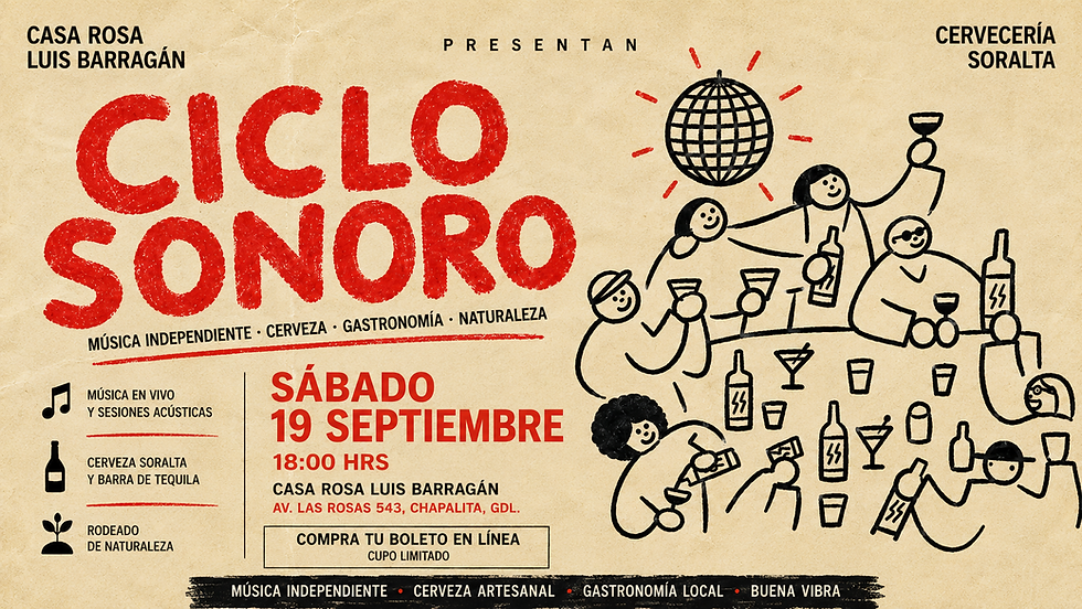 CICLO SONORO: Concierto y Cerveza Artesanal