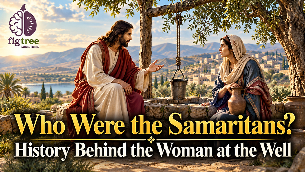 Who Were the Samaritans? The History Behind Jesus and the Woman at the Well