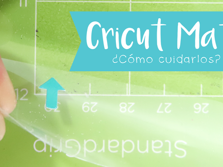Todo sobre los Cricut Mats y su limpieza