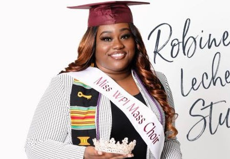 Darlington Band Alumnae, Robinesha Lechelle Stucks graduates from North Carolina Central University