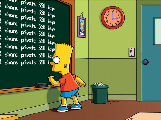 Friends don't let friends use shared SSH keys