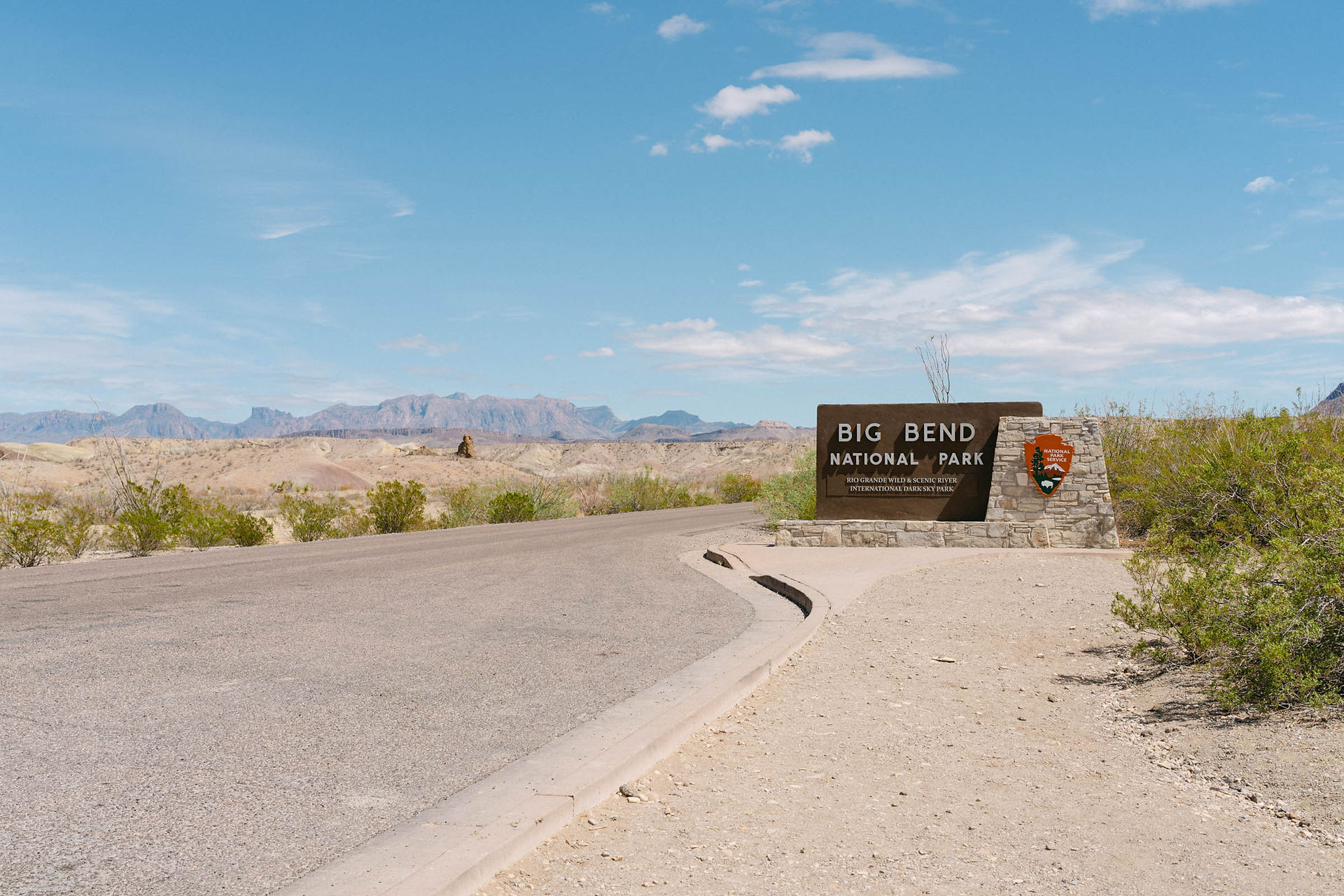 Big Bend National Park Entrance