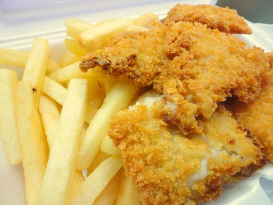 Fried Whiting